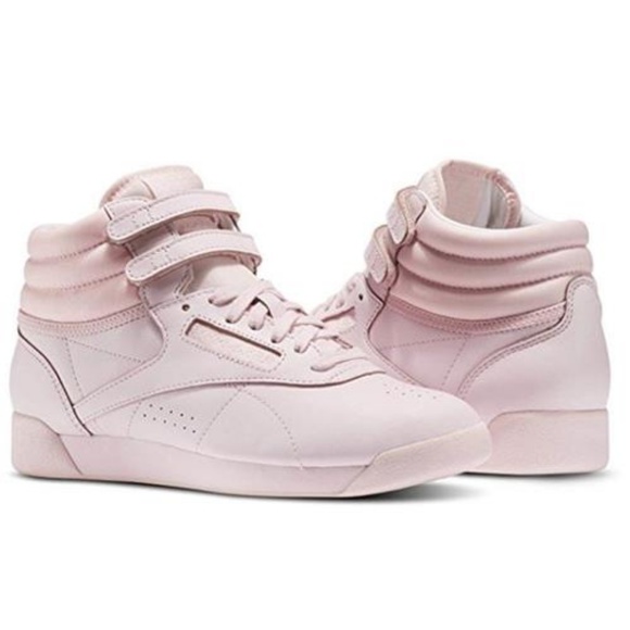 pink reebok classics high tops